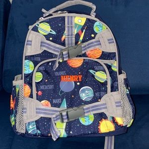 PBK Galaxy (small) backpack w/ “Henry”